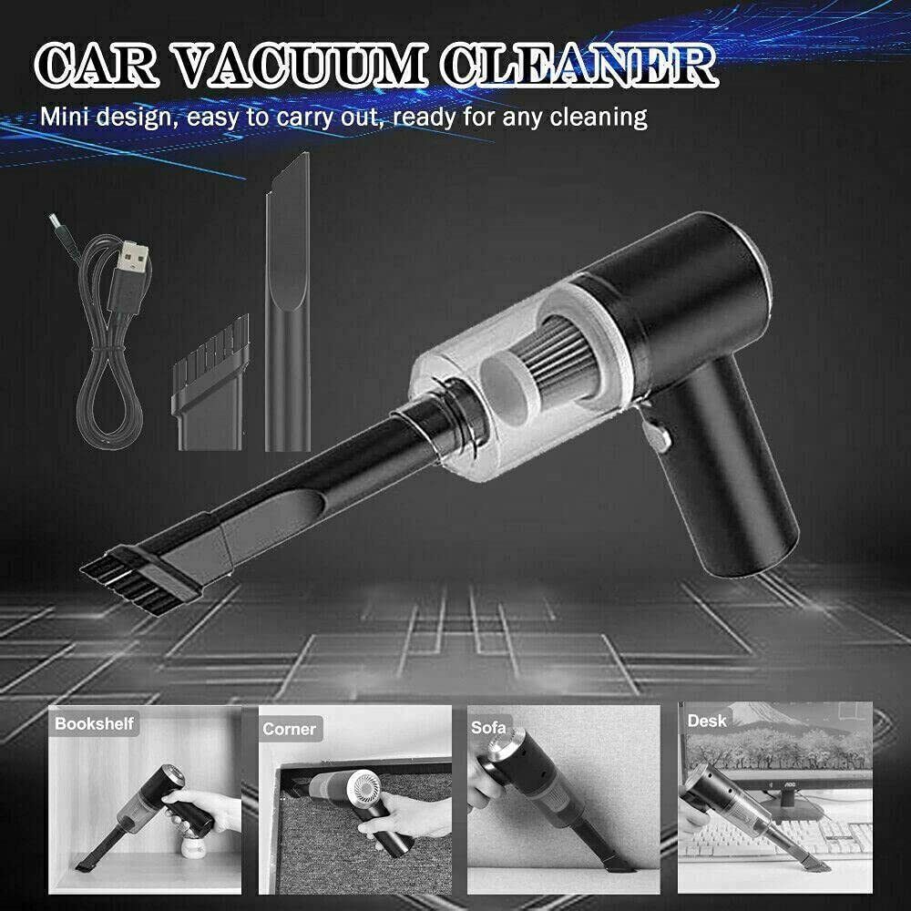 Powerful Cordless Handheld Car & Home Vacuum