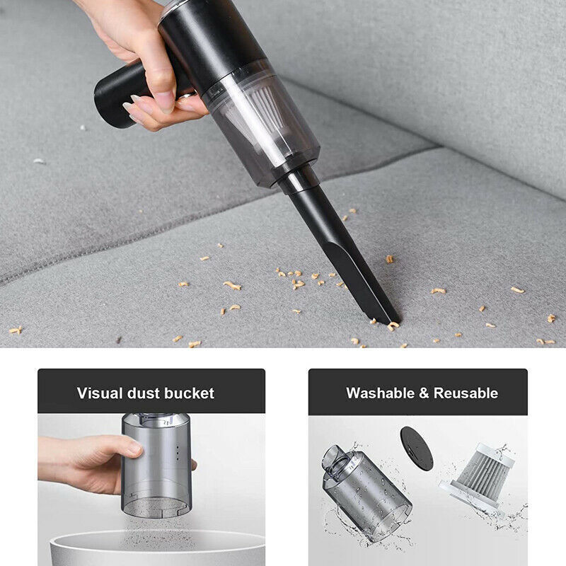 Powerful Cordless Handheld Car & Home Vacuum