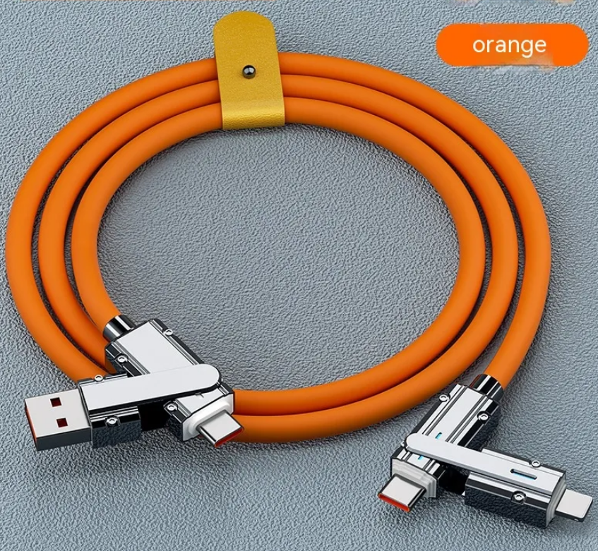 3 in 1 Rotating Fast Charging Phone Charger